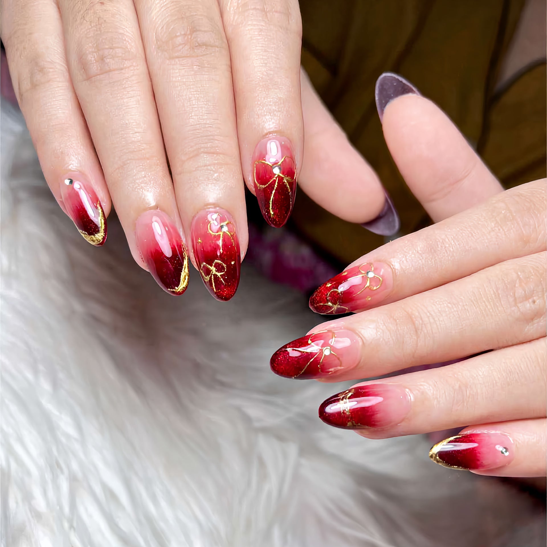 Burgundy Ribbon
